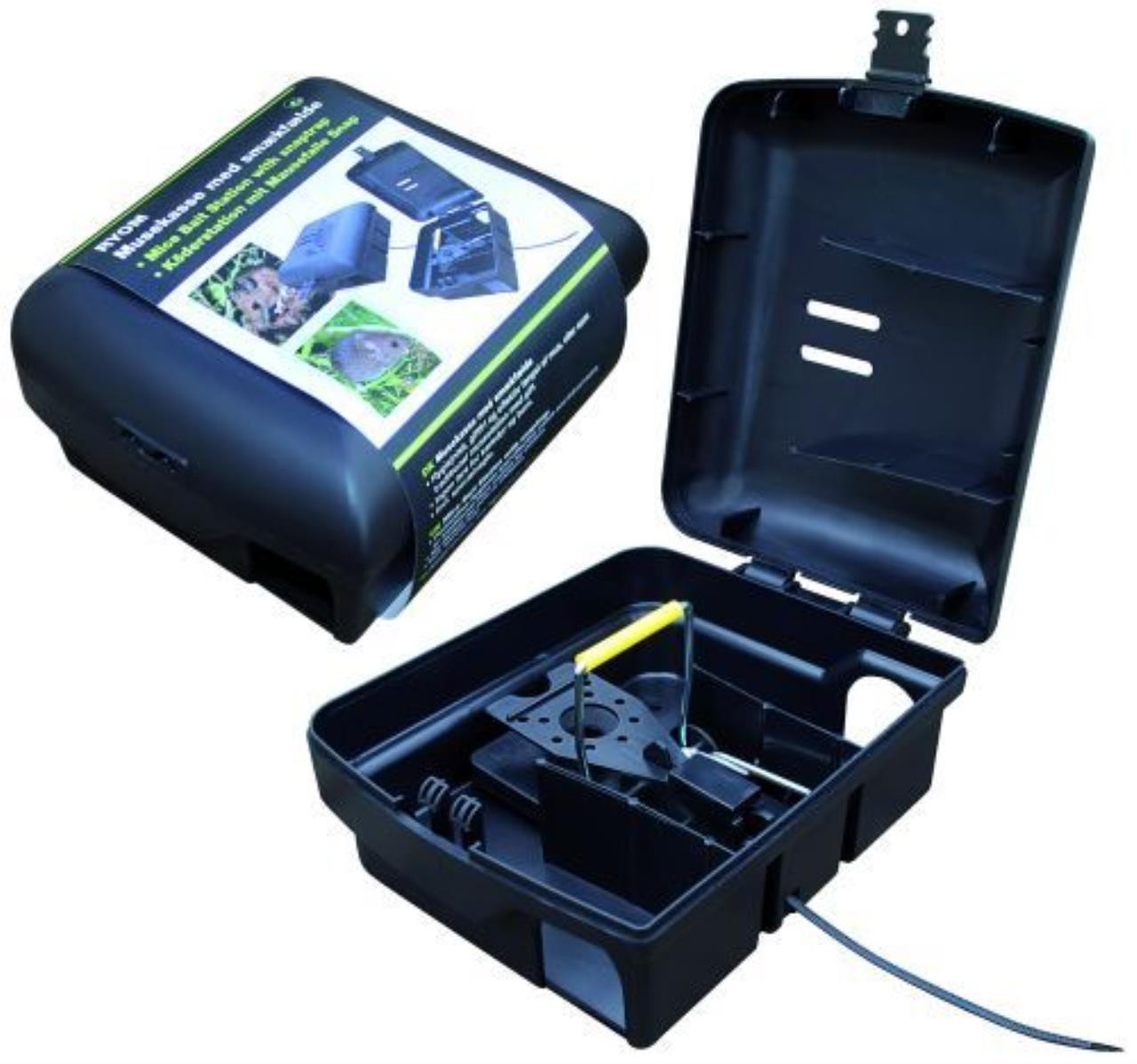 Musekasse Plast m/ Smækfælde