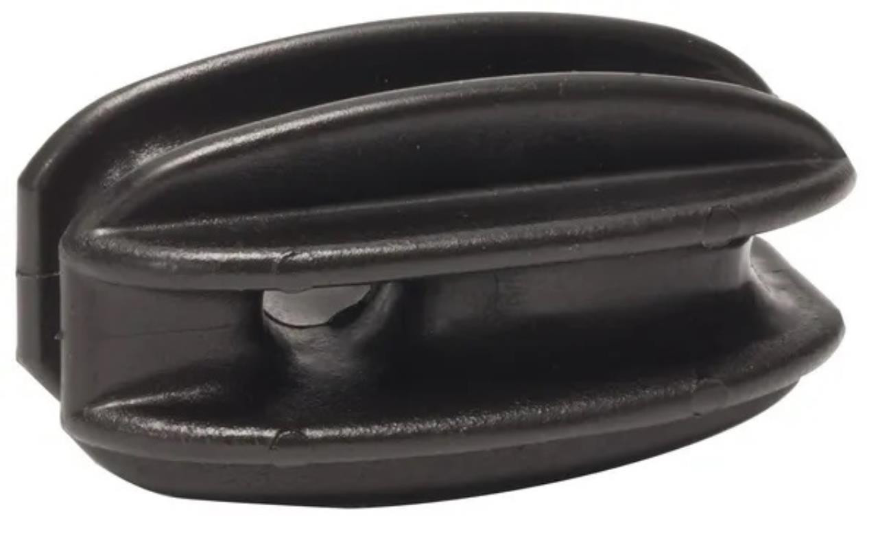 Hjørneisolator sort 6 stk.