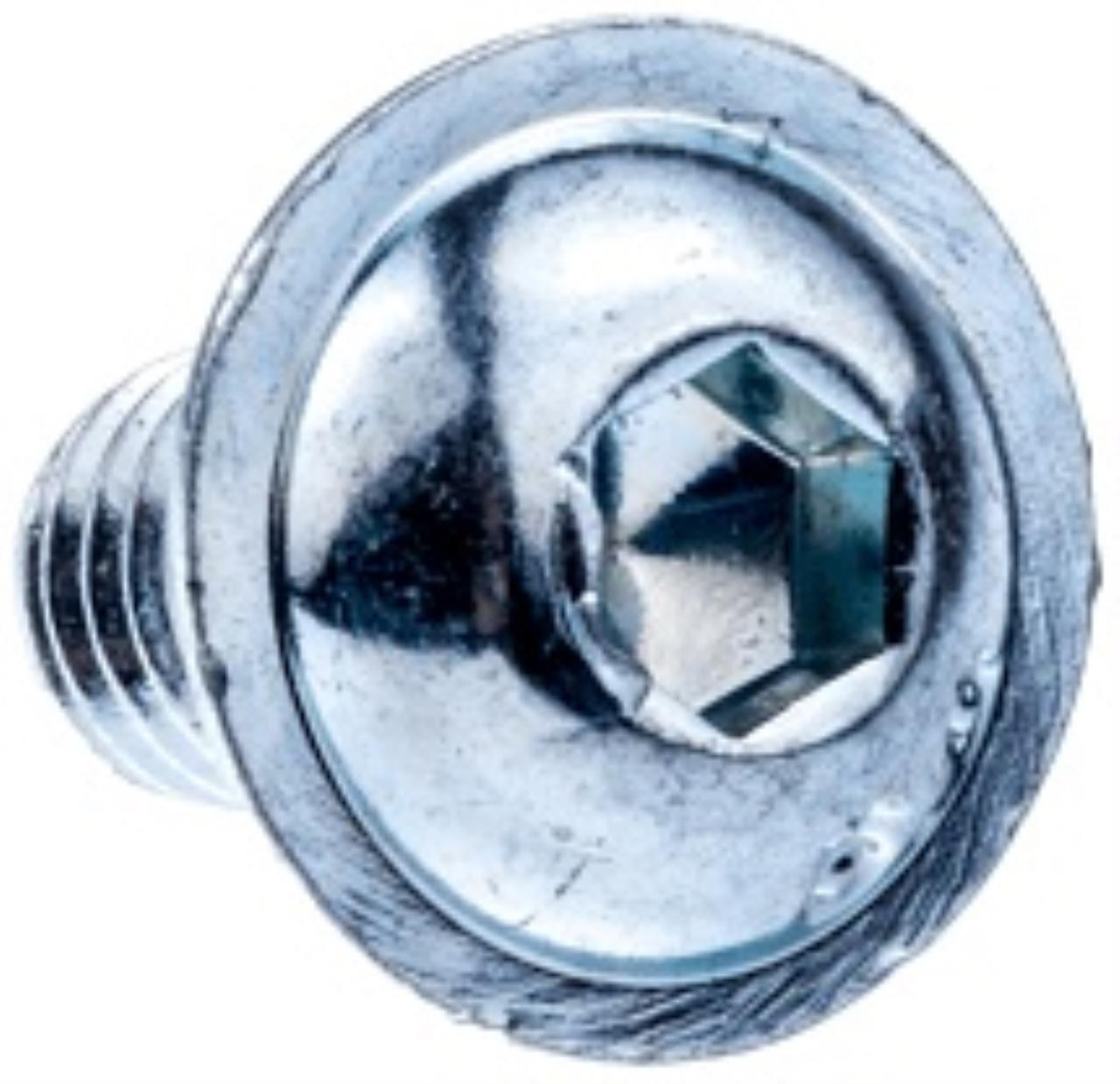 SKRUE ISO 7380-2 M6X8 10,9 ZPB