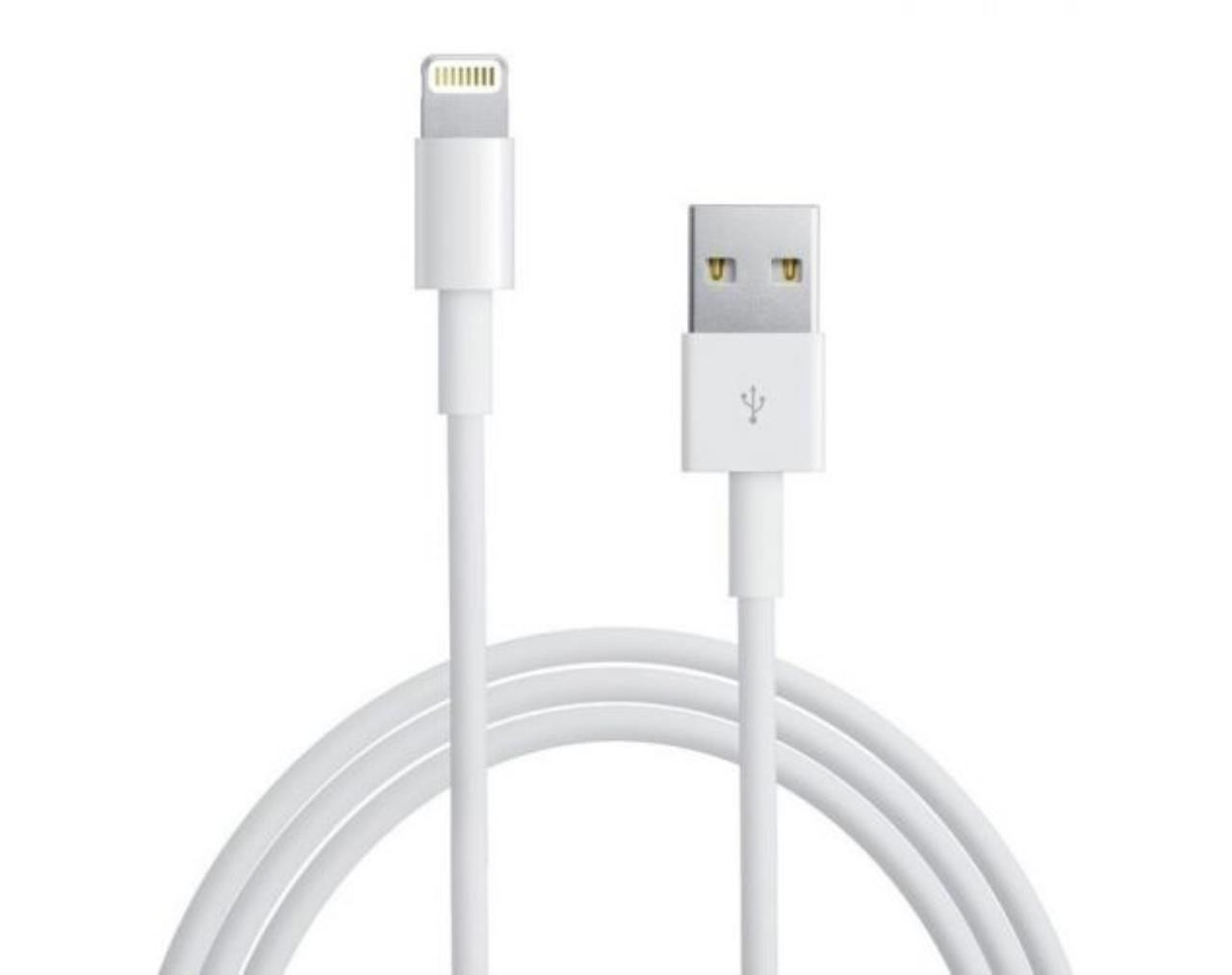 Apple USB Lightning lade- og datakabel, 1m