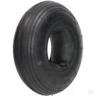 Dæk m/slange 3.50-6, 4-lags, bøjet ventil, T-510 