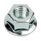 Sekskantmøtrik FLANGE M8 St Zn/Fe 