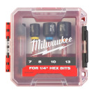 MILWAUKEE SEKSKANTTOP MAGN. SATS 4P 
